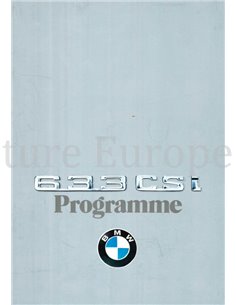 1979 BMW 6ER PROSPEKT JAPANISCH
