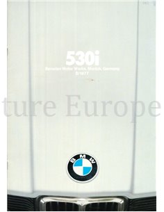 1977 BMW 5ER PROSPEKT ENGLISCH (USA)