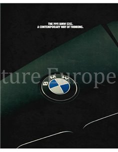 1991 BMW 5 SERIE BROCHURE ENGELS (USA)