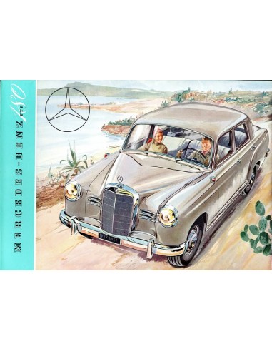 1953 MERCEDES BENZ TYPE 180 BROCHURE DUITS