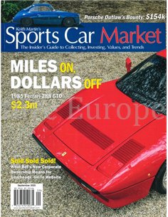 2020 SPORTS CAR MARKET MAGAZIN SEPTEMBER ENGLISCH