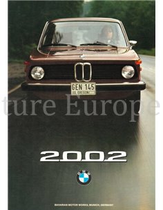 1974 BMW 2002 BROCHURE ENGELS (USA)