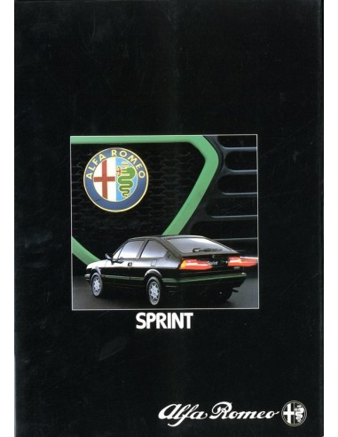 1983 ALFA ROMEO SPRINT BROCHURE DUITS