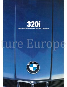 1980 BMW 320i PROSPEKT ENGLISCH (USA)