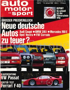 1989 AUTO MOTOR UND SPORT 02 GERMAN