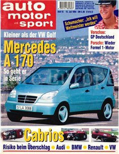 1994 AUTO MOTOR UND SPORT 15 GERMAN