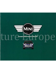 1997 MINI COOPER | KENSINGTON | MAYFAIR PROSPEKT JAPANISCH