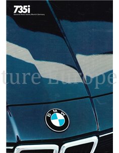 1985 BMW 7 SERIES BROCHURE ENGLISH (US)