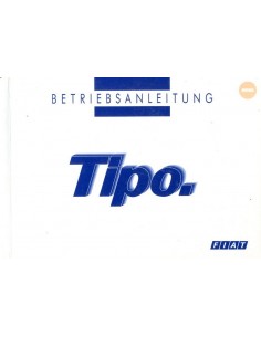 1994 FIAT TIPO INSTRUCTIEBOEKJE DUITS