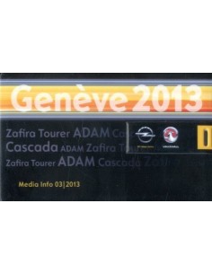 2013 OPEL & VAUXHALL GENEVE PERSMAP USB