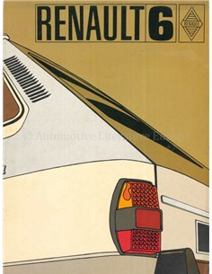 1971 RENAULT 6 1100 | 850 BROCHURE FRANS (BE)