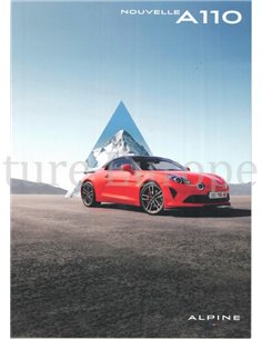 2022 ALPINE A110 PROSPEKT FRANZÖSISCH
