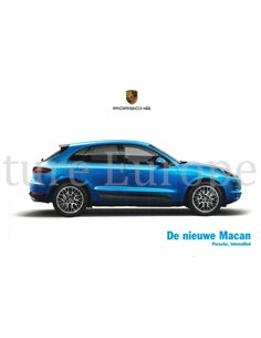 2014 PORSCHE MACAN HARDCOVER BROCHURE NEDERLANDS