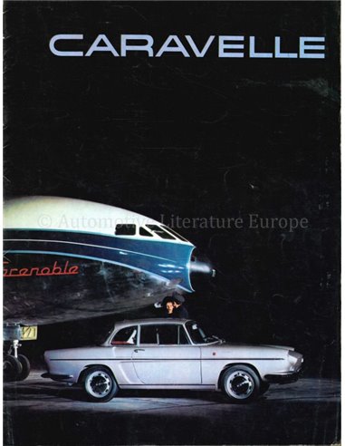 1965 RENAULT CARAVELLE BROCHURE DUITS