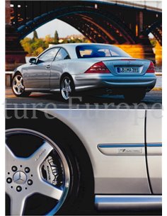 2000 MERCEDES BENZ CL 55 AMG F1 LIMITED EDITION PERSMAP DUITS 2