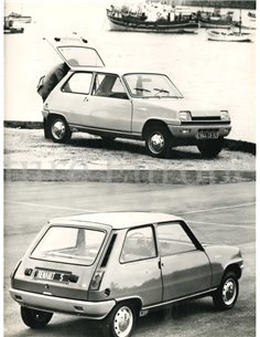 1972 RENAULT 5 PRESSEBILD