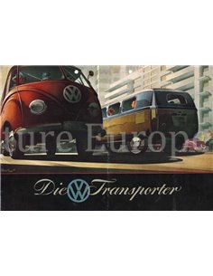 1952 VOLKSWAGEN TRANSPORTER BROCHURE GERMAN