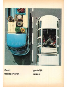 1966 VOLKSWAGEN TRANSPORTER PROSPEKT NIEDERLÄNDISCH