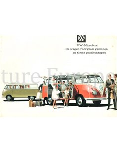 1960 VOLKSWAGEN TRANSPORTER BROCHURE NEDERLANDS