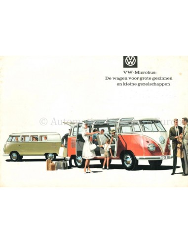 1960 VOLKSWAGEN TRANSPORTER BROCHURE NEDERLANDS