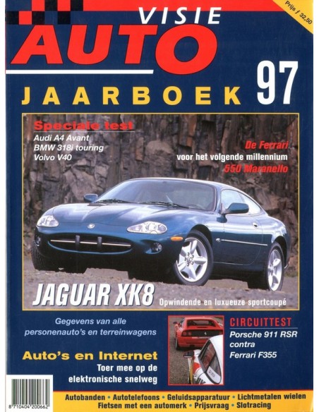 1997 AUTOVISIE JAARBOEK NEDERLANDS