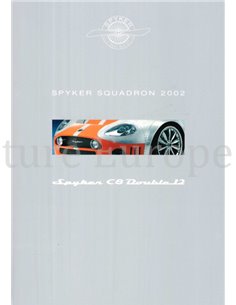 2002 SPYKER CARS C8 DOUBLE 12 PERSMAP ENGELS