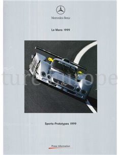 1999 MERCEDES BENZ LE MANS | SPORTS-PROTOTYPES PRESSKIT ENGLISH