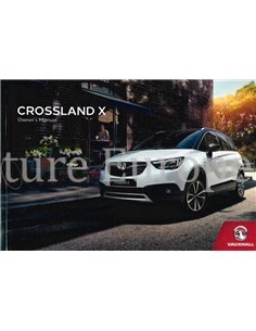 2018 VAUXHALL CROSSLAND X BETRIEBSANNLEITUNG ENGLISCH