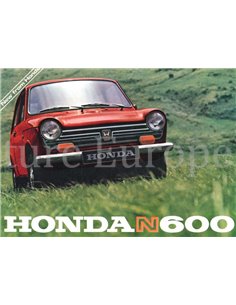 1967 HONDA N600 BROCHURE ENGLISH