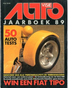1989 AUTOVISIE JAARBOEK NEDERLANDS