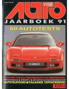 1991 AUTOVISIE JAARBOEK NEDERLANDS