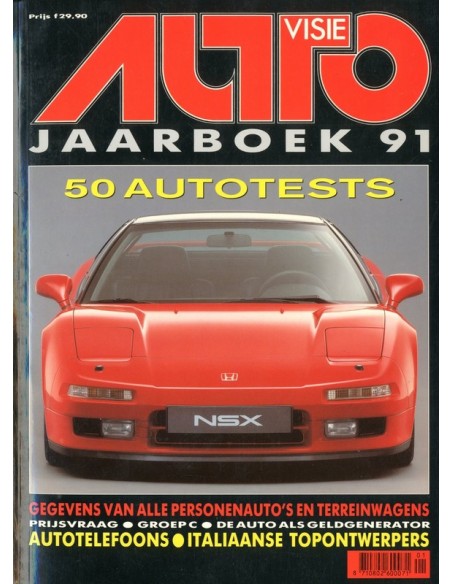 1991 AUTOVISIE JAARBOEK NEDERLANDS