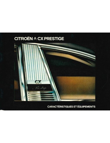 1980 CITROEN CX PRESTIGE BETRIEBSANLEITUNG FRANZÖSISCH