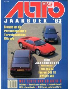 1993 AUTOVISIE JAARBOEK NEDERLANDS