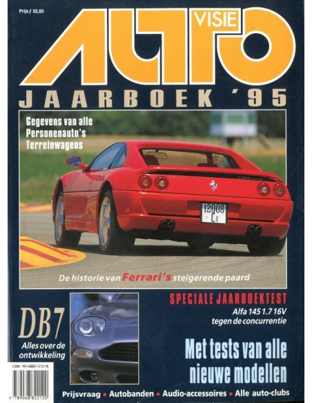 1995 AUTOVISIE JAARBOEK NEDERLANDS