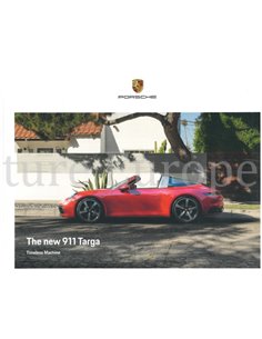 2021 PORSCHE 911 TARGA HARDBACK BROCHURE ENGLISH
