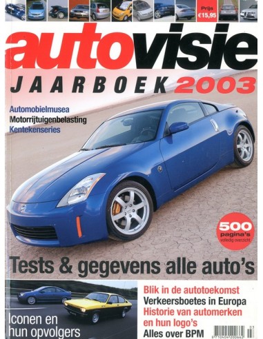 2003 AUTOVISIE JAARBOEK NEDERLANDS