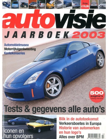 2003 AUTOVISIE JAARBOEK NEDERLANDS