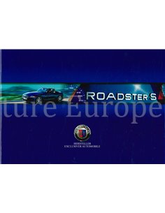 2004 BMW ALPINA ROADSTER S BROCHURE GERMAN