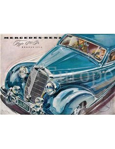 1952 MERCEDES BENZ 170V BROCHURE GERMAN