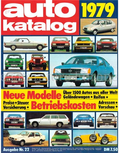 1979 AUTO KATALOG GERMAN 22