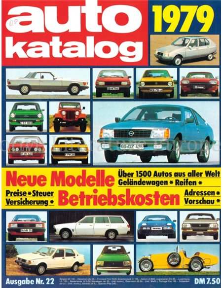 1979 AUTO KATALOG DEUTSCH 22