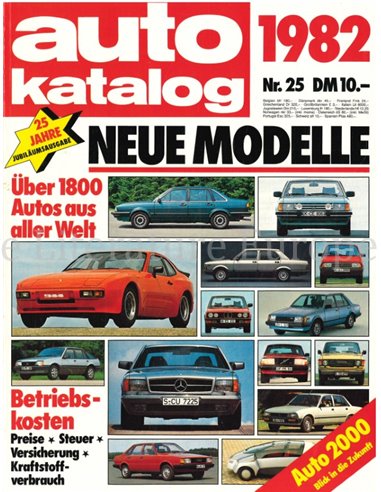 1982 AUTO KATALOG DEUTSCH 25