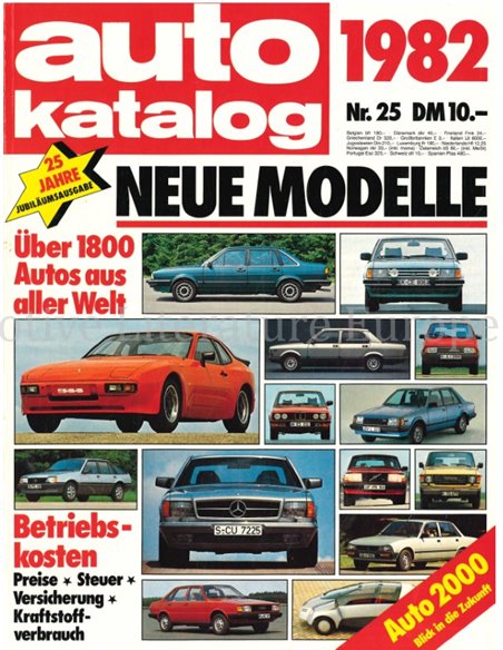 1982 AUTO KATALOG DUITS 25