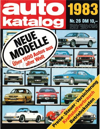 1983 AUTO KATALOG DEUTSCH 26