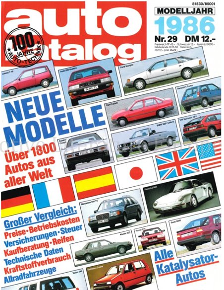 1986 AUTO KATALOG DUITS 29