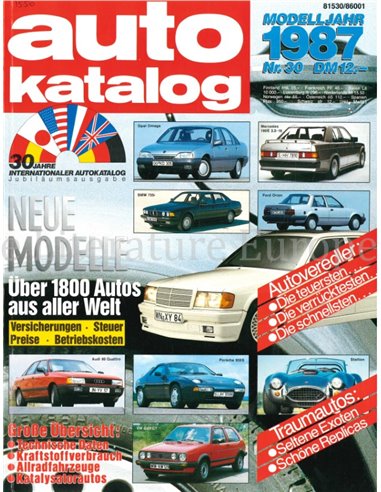1987 AUTO KATALOG DEUTSCH 30