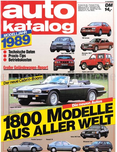 1989 AUTO KATALOG GERMAN 32