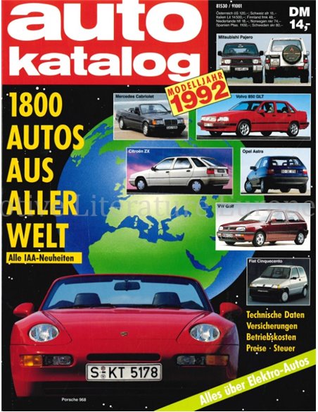 1992 AUTO KATALOG DEUTSCH 35