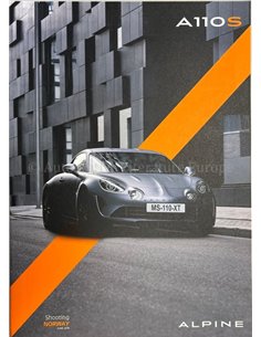 2019 ALPINE A110 PURE BROCHURE FRANS | ENGELS